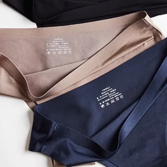 3/$15 New Beige Seamless Invisible Fit Panty Briefs Low Waist Women Girls - Picture 7 of 8